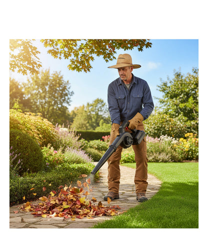 SOFFIATORE A BATTERIA POTENTE A E RICARICABILE 42V