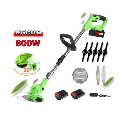 KIT 3 IN 1 DECESPUGLIATORE + MOTOSEGA + FORBICI + 4 BATTERIE 48VF