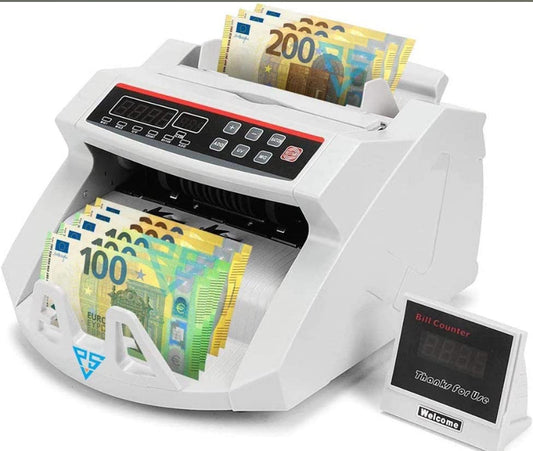 Conta Banconote Display LED Rivelatore di Banconote False UV/MG 1000