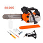 Motosega a scoppio 25cc lama 25cm potatura taglio con copricatena