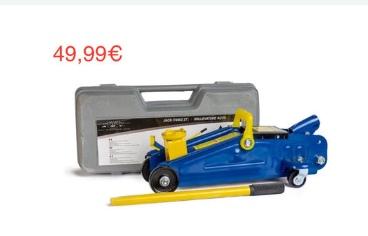 Cric Sollevatore idraulico professionale 2t