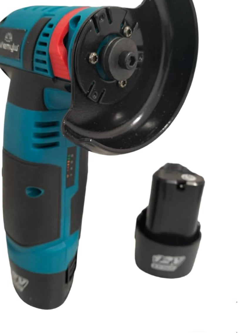 MINI FLEX SMERIGLIATRICE DOPPIA BATTERIA A LITIO 12V DISCO 76 MM FLEX, MOTORE BRUSLESS
