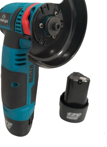 MINI FLEX SMERIGLIATRICE DOPPIA BATTERIA A LITIO 12V DISCO 76 MM FLEX, MOTORE BRUSLESS
