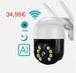 Telecamera PTZ 4K WiFi 5GHz IP67 | IP Camera Esterna con Audio Bidirezionale
