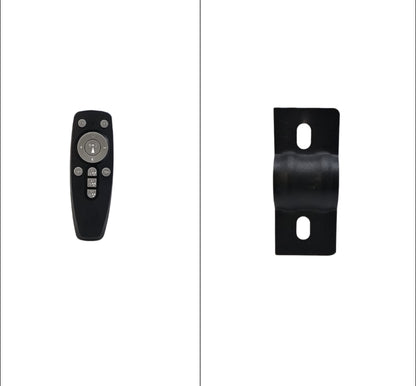 Lampione LED 400W Solare Stradale Sensore Crepuscolare Telecomando Pannello 216 Led
