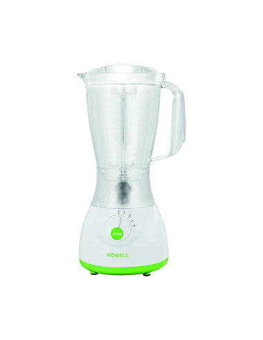 Frullatore con Bicchiere HOWELL 350W Capacità 1.5lt 4 Velocità e Lame in Acciaio