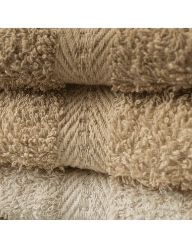 Set Asciugamani da Bagno 3 Viso + Ospite Tinta Unita Vari Colori 100% Cotone